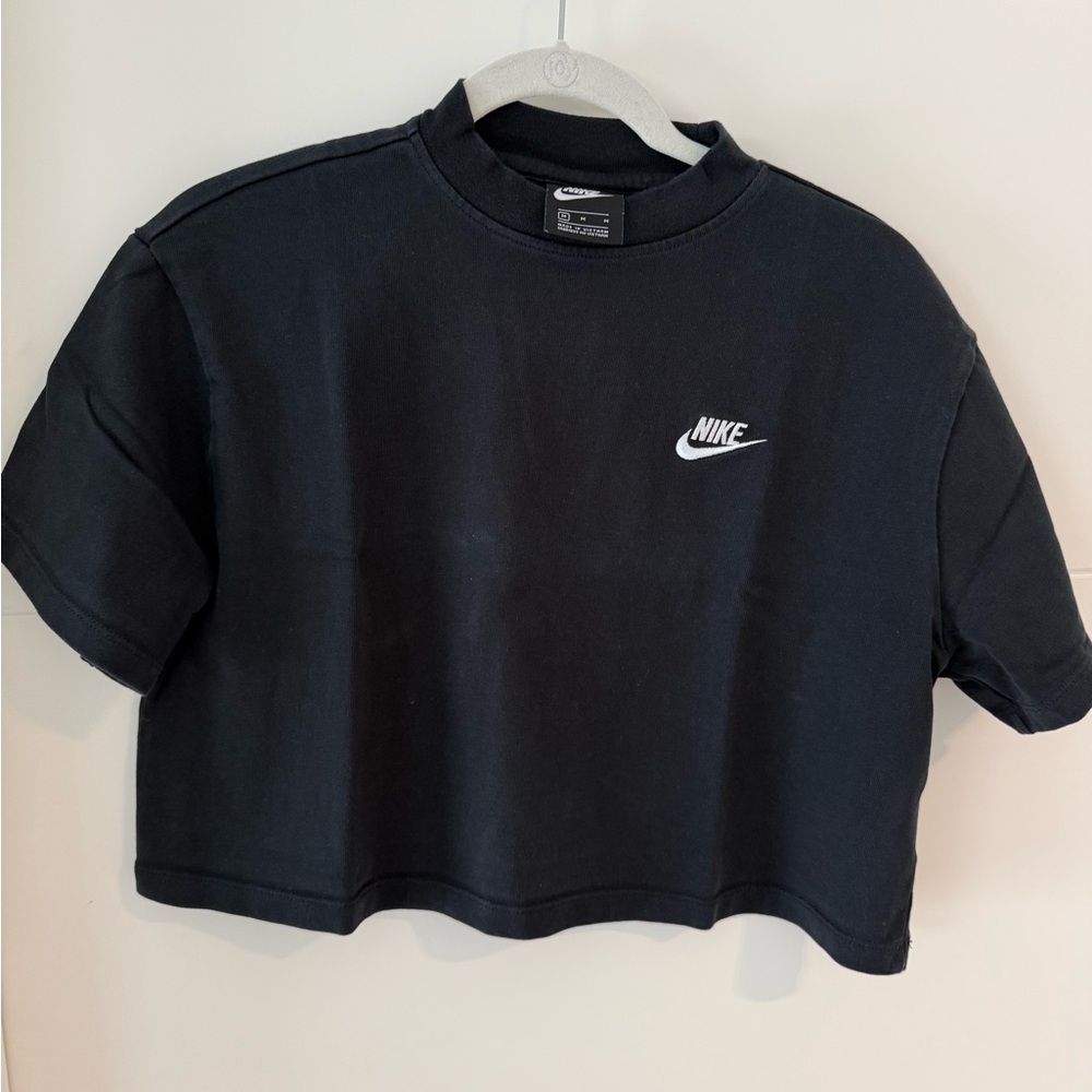 Nike Women's Classic Black Crop Top